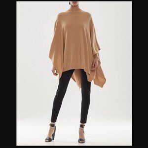 NWT Halston Kelly Poncho Sweater
